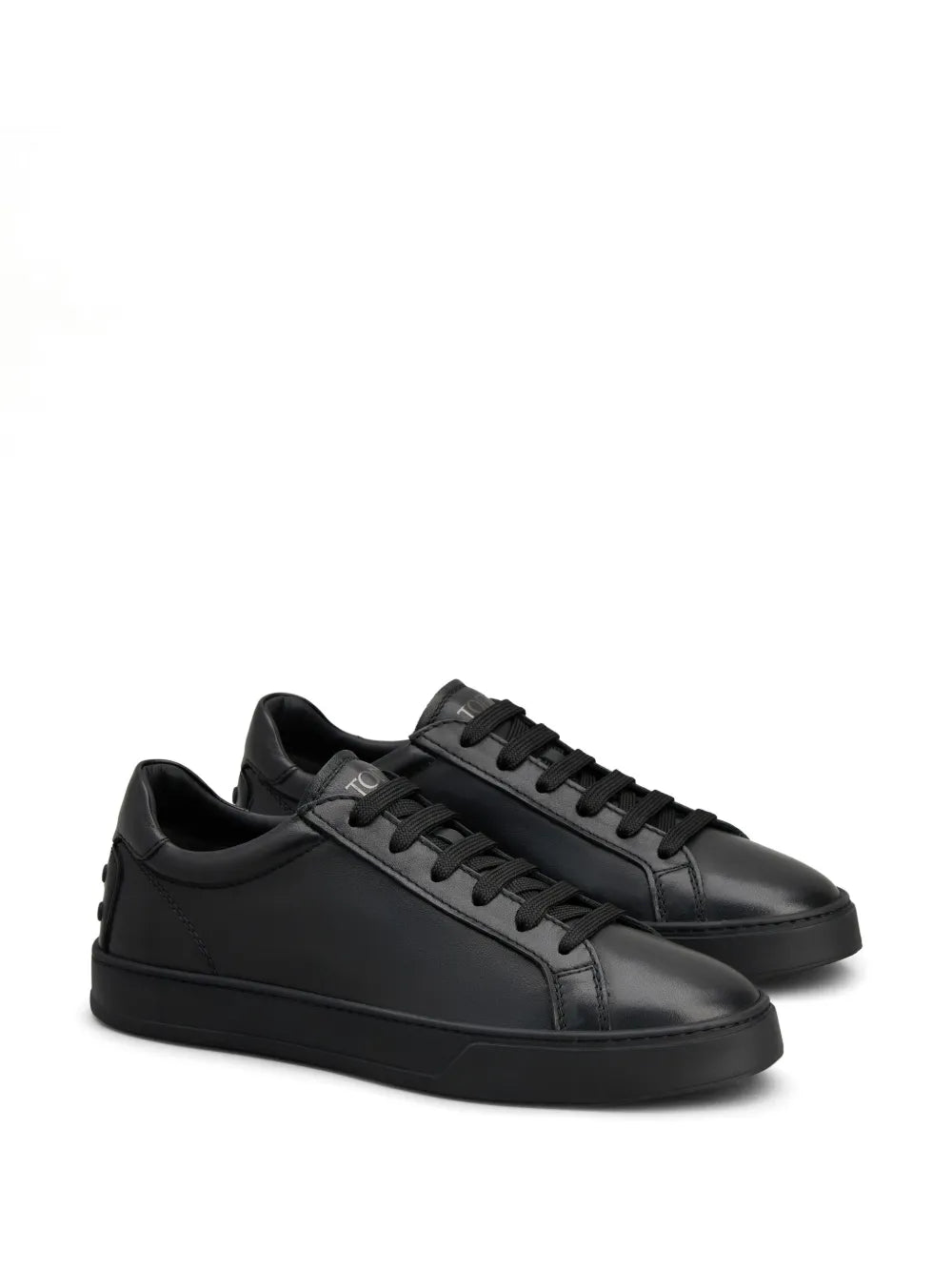 Tod's Tenis Bajos Con Agujetas | Negro | FARFETCH MX