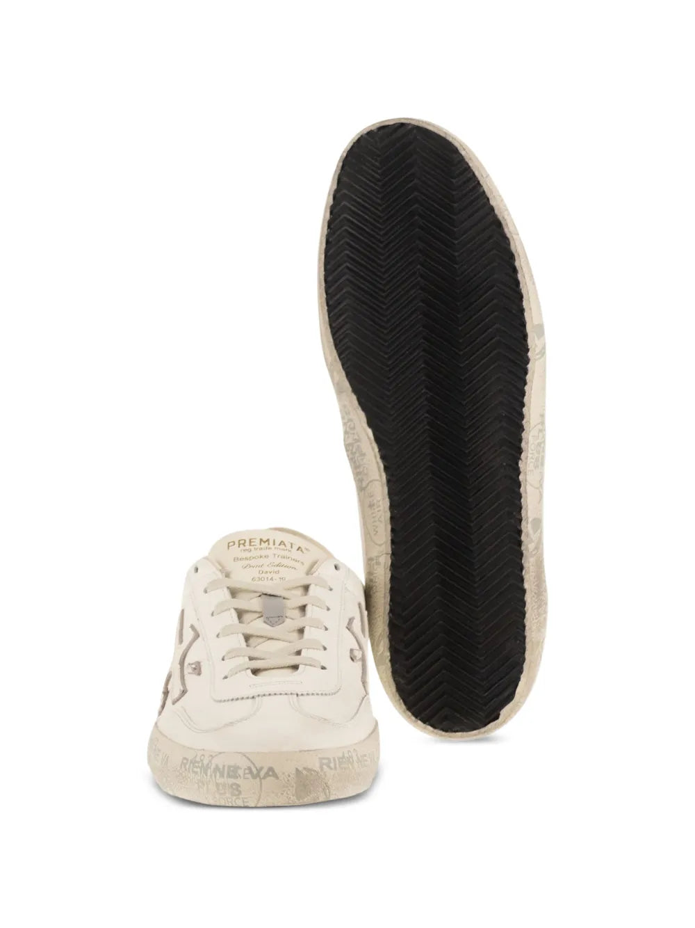 Premiata Tenis David 8091 Con Detalle Del Logo | Neutro | FARFETCH MX
