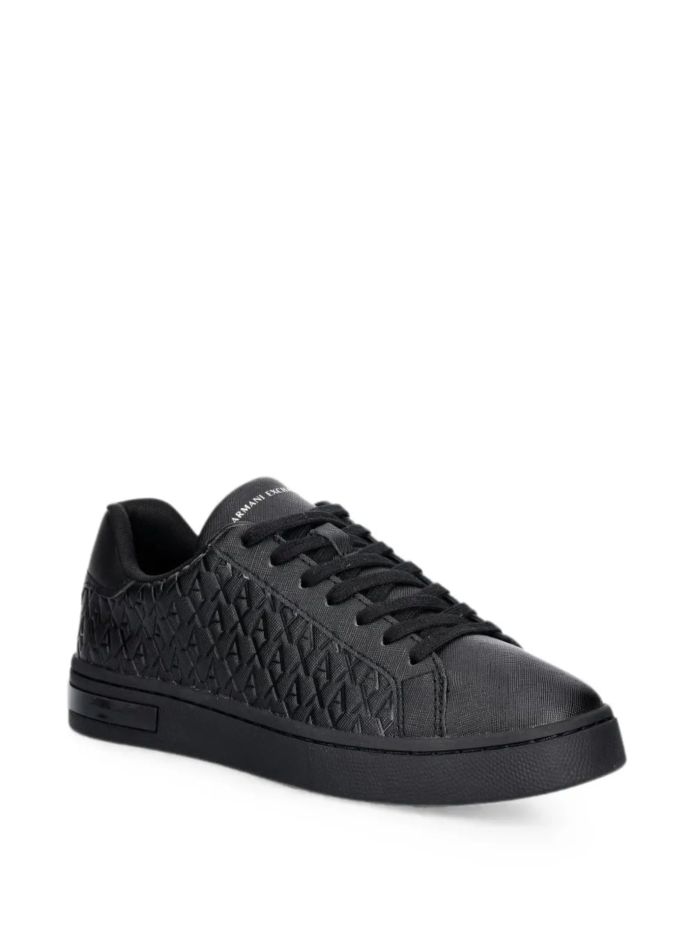 Armani Exchange Tenis Con Agujetas y Logo En Relieve | Negro | FARFETCH MX
